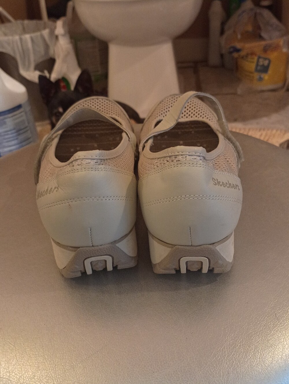 Skechers Women's Size 8 Mary Janes White - Picture 2 of 5